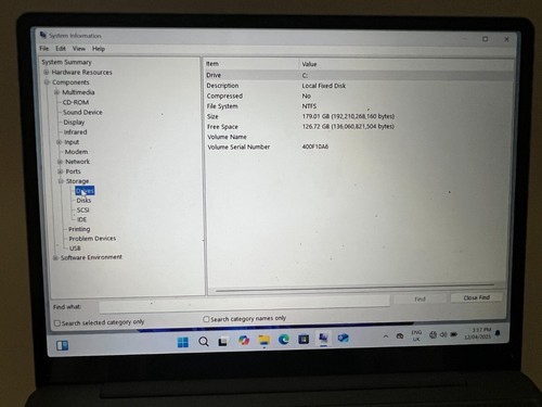 MICROSOFT - SURFACE LAPTOP GO 2 - i5-1135G7 - 8GB - NVME SSD 256GB - Picture 11 of 15