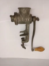 VTG Climax No. 51 Hand Crank Food Meat & Food Grinder LF&C New Britain Conn USA