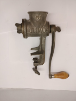 VTG Climax No. 51 Hand Crank Food Meat & Food Grinder LF&C New Britain Conn USA