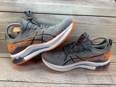 ASICS GEL-KINSEI BLAST Sneakers Sheet Rock / Shocking Orange  display picture 1