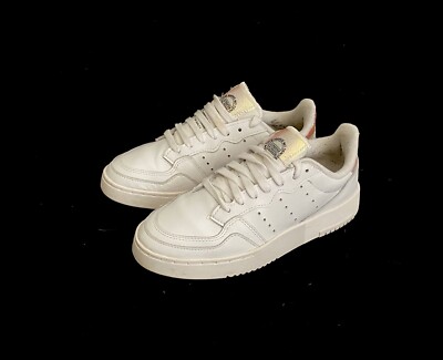 Women’s White ADIDAS Supercourt trainers shoes size UK UK