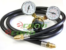 Argon CO2 Regulator Dual Gauges & Hose for Miller Lincoln CGA580 Mig Tig Welder