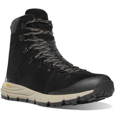 Danner Arctic 600 Side-Zip 7'' Herren-Winterschuhe Schuhe D Schwarz NEU