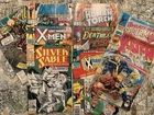 Vintage Comic Books Marvel X-men Daredevil Darkhawk Spider Man Silver Sable