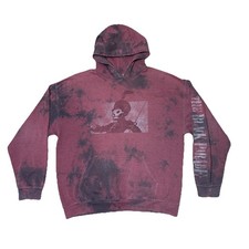 My Chemical Romance MCR The Black Parade Red Tie Dye Hoodie Adult Size XL Band
