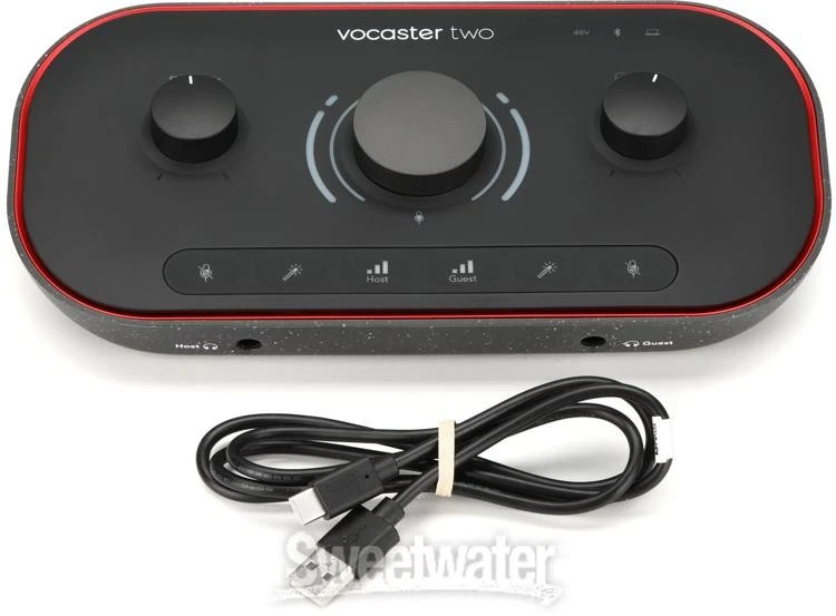 Focusrite Vocaster Two USB-C Podcasting Audio Interface - Image 4 of 4
