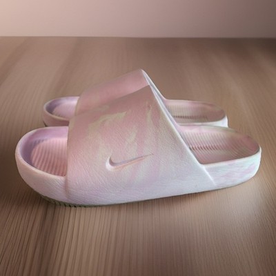 Women's Nike Calm SE Slide Sandals - Pink Foam Size 5