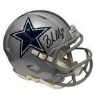 Brandon Aubrey Signed Dallas Cowboys Speed Mini Helmet Beckett Witness BAS COA