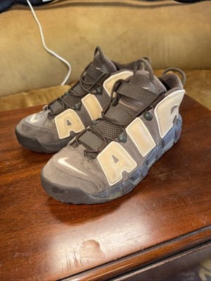 Nike Air More Uptempo Baroque Brown Mid Top Suede Sneakers FB8883-200 2023
