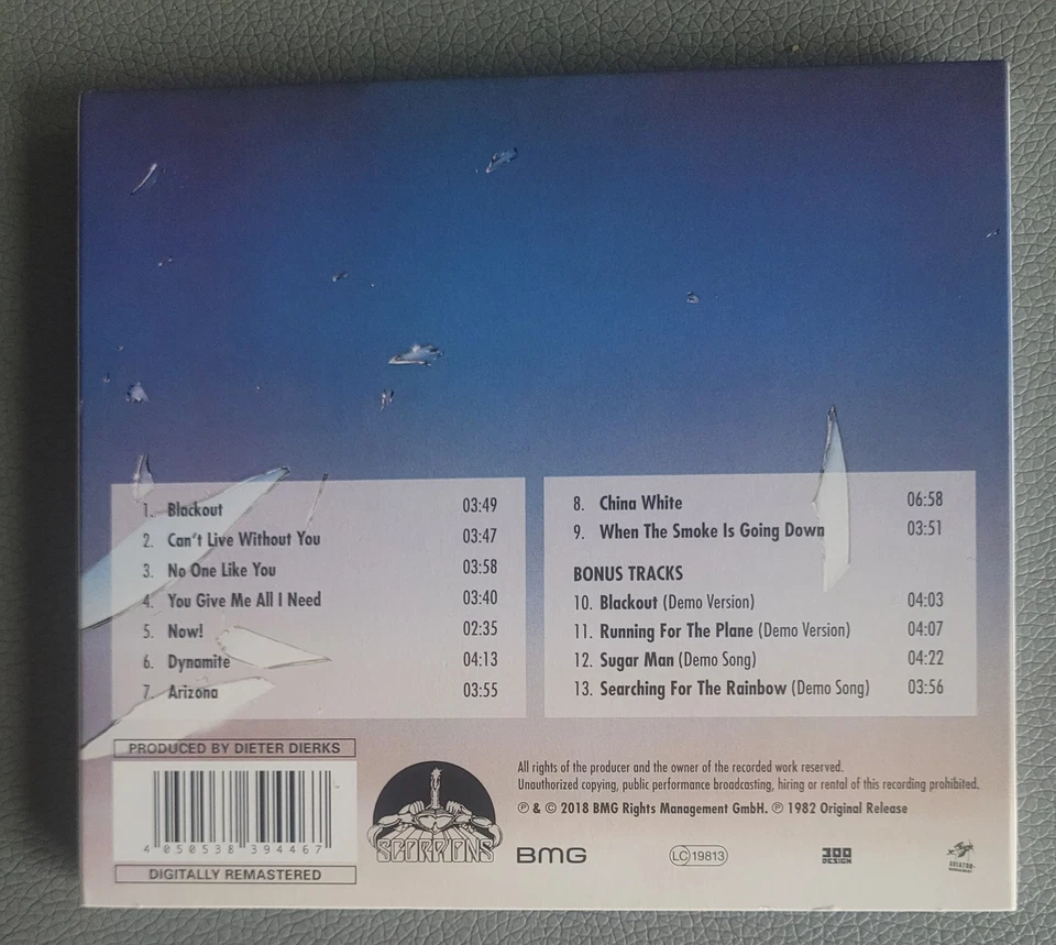 CD Scorpions Black Out BMG 2018 DIGI wie Neu! - Bild 2 von 4