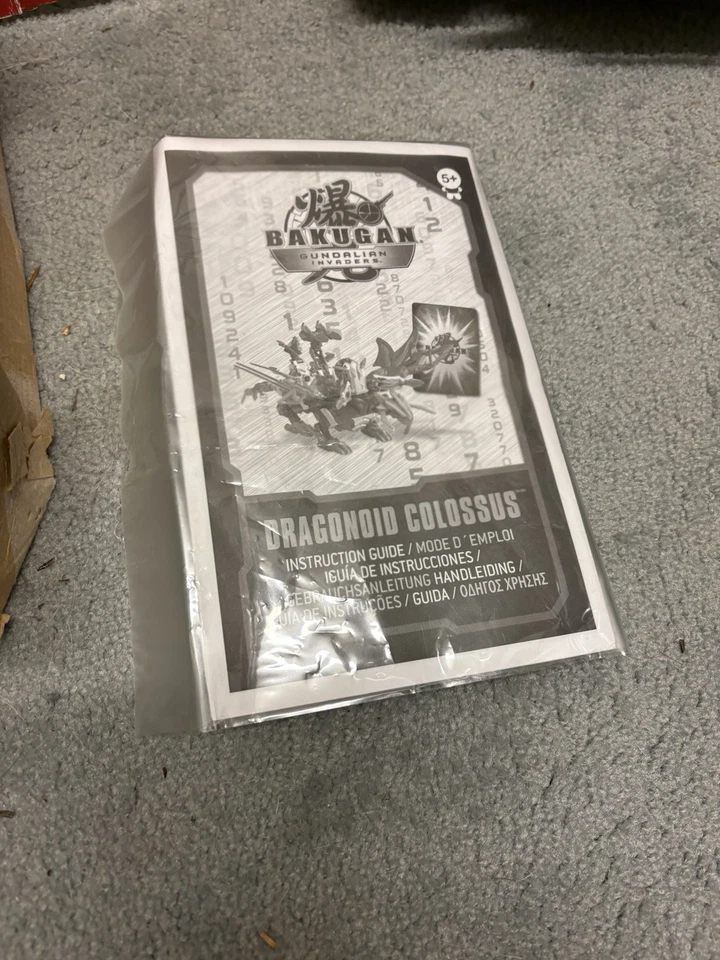 Bakugan Gundalian Invaders Dragonoid Colossus Complete Set with Figures - Image 3 of 3