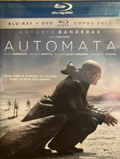 Automata (2014) (Blu-ray/DVD 2019 2 Discs VG) Antonio Banderas, Melanie Griffith