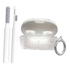 for Bose New QuietComfort Earbuds Case Clear Glitter 2024,Full Shinning