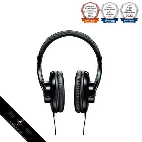 SHURE Professional Quality Headphones / SRH240A-BK-A Black: Closed-type Home - Image 2 of 4