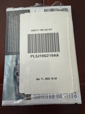 NEW 2023 Ford F-150 SVT Raptor Supplemental Owners Manual Set OEM