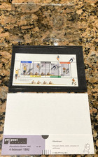 NETHERLANDS 1992 OLYMPIC GAMES SHEET VFU in display sleeve + info sheet Holland