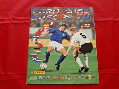 Panini Album Euro 96 England EM 1996, kpl./ complete sticker book, good, ITA v. - Bild 1 von 4