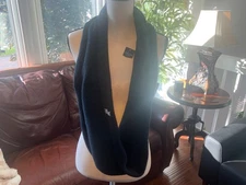 New Abercrombie & Fitch Navy Infinity Scarf -Acrylic/nylon