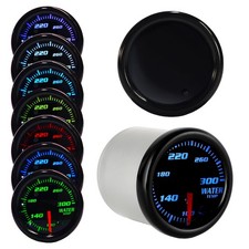 Nrkiscy Tinted 7 Color Water Coolant Temperature Gauge Kit 300 2-11652mm...
