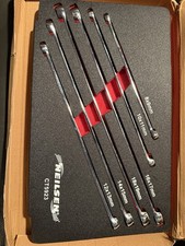 Neilsen CT5923 6pc Extra Long Double Ring Spanner Set 8–19mm Metric Lightly Used