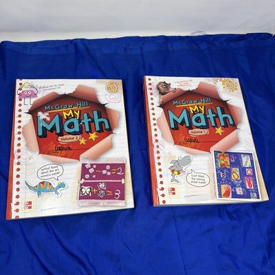 McGraw-Hill My Math Book Grade K Volume 1 & 2 - Student Edition Set CCSS