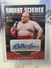 2025 Combat Anthology Butterbean #SW-BBN Sweet Science Signatures /99