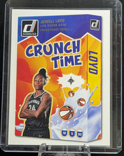 2025 Panini Donruss WNBA Crunch Time #2 Jewell Loyd - Las Vegas Aces