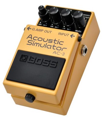Boss AC-3 Akustik-Simulator-Effektpedal für Gitarre