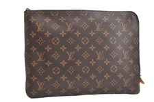 Authentic Louis Vuitton Monogram Etui Voyage MM Clutch Bag Purse M44499 LV 3345N