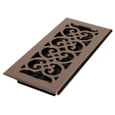 Decor Grates Sph408-Nkl Floor Register 5.5 X 9.5, Brushed Nickel, Steel