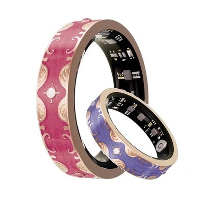 IP68 Wasserdicht Damen Smart Ring V10 Blutsauerstoff  Herzfrequenz Schlafmonitor