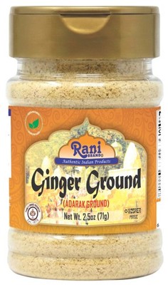 Rani Ginger (Adarak) Powder Ground, Spice 2.5oz (71g)