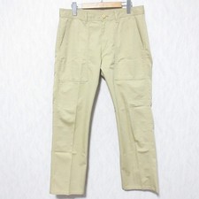 COMME des GARCONS HOMME 00s Cotton Poly Baker Pants Chinos M Beige mens USED