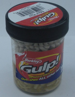 Berkley GMGWH 1'' Gulp Maggot White