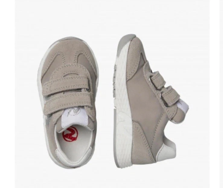 Nuevo en Caja NATURINO JESKO 2 VL. Zapatillas de gamuza y tejido técnico en gris paloma Foto 2 de 4