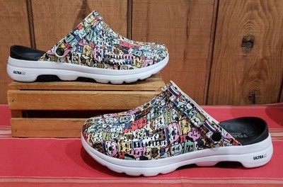 Skechers Foamies Ultra Go Perforated Women s Clog Dog Lovers Multicolor Size 12