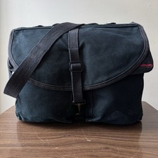 Domke F-802 Reporters Satchel Camera Bag Messenger Canvas Shoulder Bag Black USA