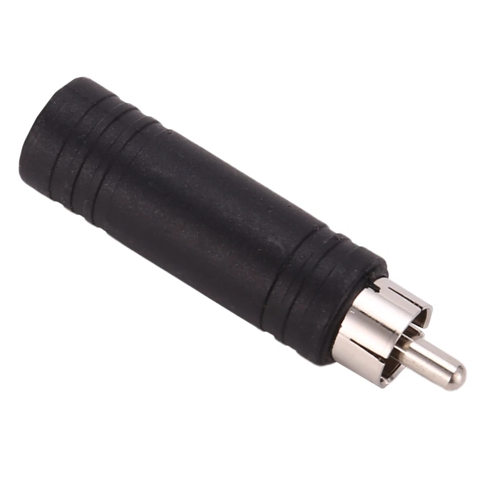 5x 6.35mm 1/4 inch Mono Female Jack to Male Plug Audio Adapter Cable5719 - Image 2 of 3