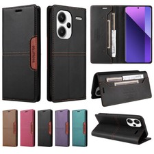 For Xiaomi 14T Pro Redmi Note 13 14 Pro + 5G Magnetic Leather Wallet Case Cover