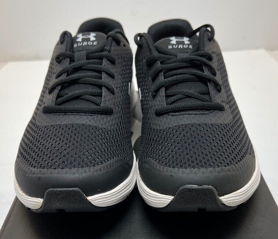UNDER ARMOUR SURGE 2 Mens Running Shoes 3022595-001 Blk/Wht