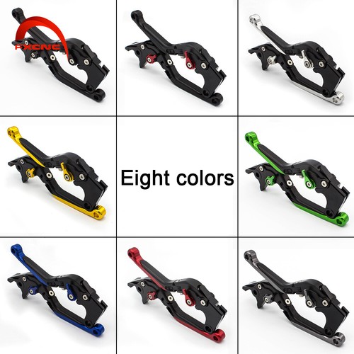 Folding Extendable Brake Clutch Levers For HAYABUSA GSXR1300 GSX1300R 2008-2020 - Picture 6 of 15