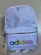 Adidas Classic Backpack 17  3S Adidas Backpack Jersey White/Rose Gold/Rainbow