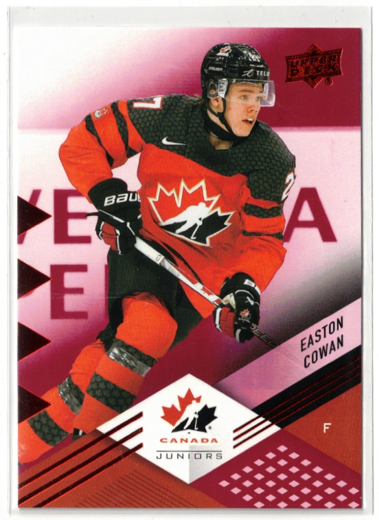 2024 Upper Deck Team Canada Juniors Rookie RED FOIL PICK LIST Complete Your Set