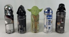 Star Wars Bubbles 5 Pack Darth Vader Captain Phasma Kylo Ren Yoda R2D2 New ST70