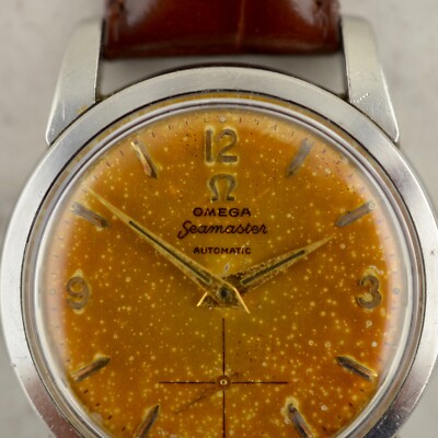 Vintage c1954 Omega Seamaster Automatic ref.2848-1 Ω 491 tropical