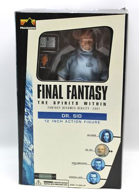 Final Fantasy Dr. Sid 12 Inch Action Figure The Spirits Within 2001