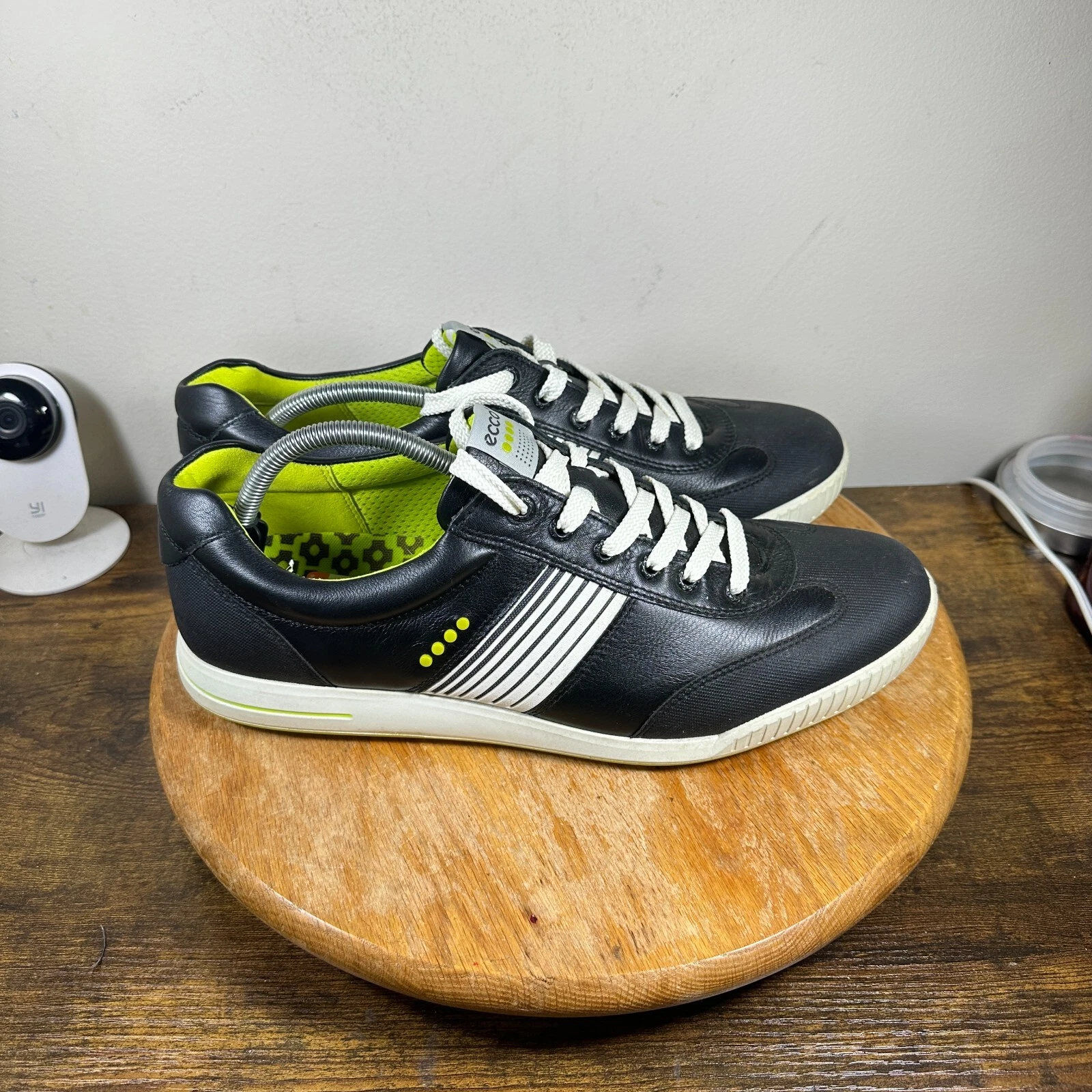 Scarpe da golf Ecco Hydromax nere bianche scarpe uomo taglia 12