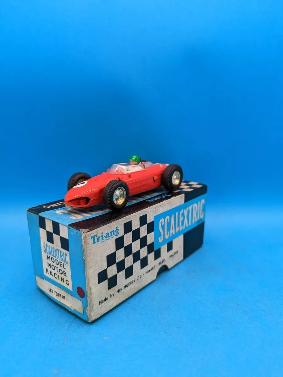 Scalextric C62 Ferrari red eBay