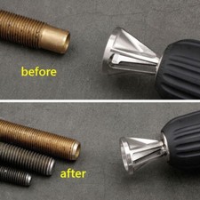 Deburring External Chamfer Tool Drill Bit Remove Burr Stainless Steel Silver