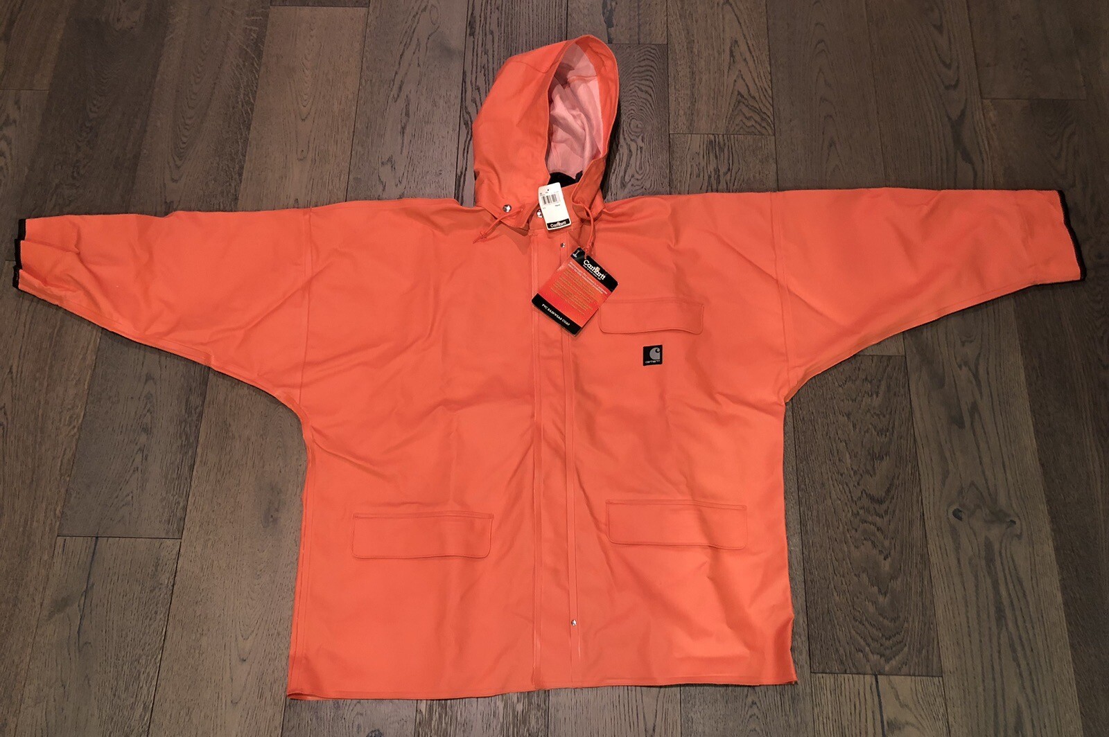 Carhartt XLG PVC RAINWEAR COAT eBay
